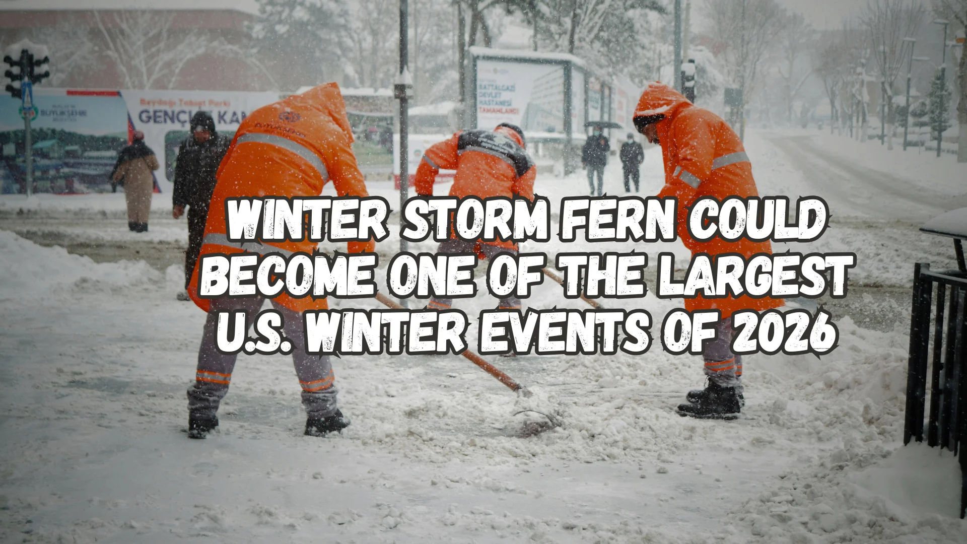 Winter Storm Fern poses a significant threat across multiple US regions from Friday through Sunday.