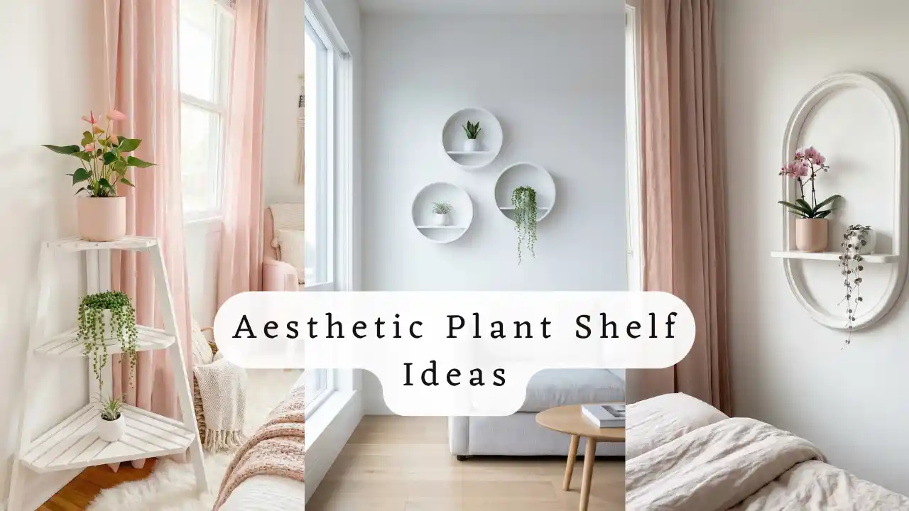 Aesthetic Plant Shelf Ideas