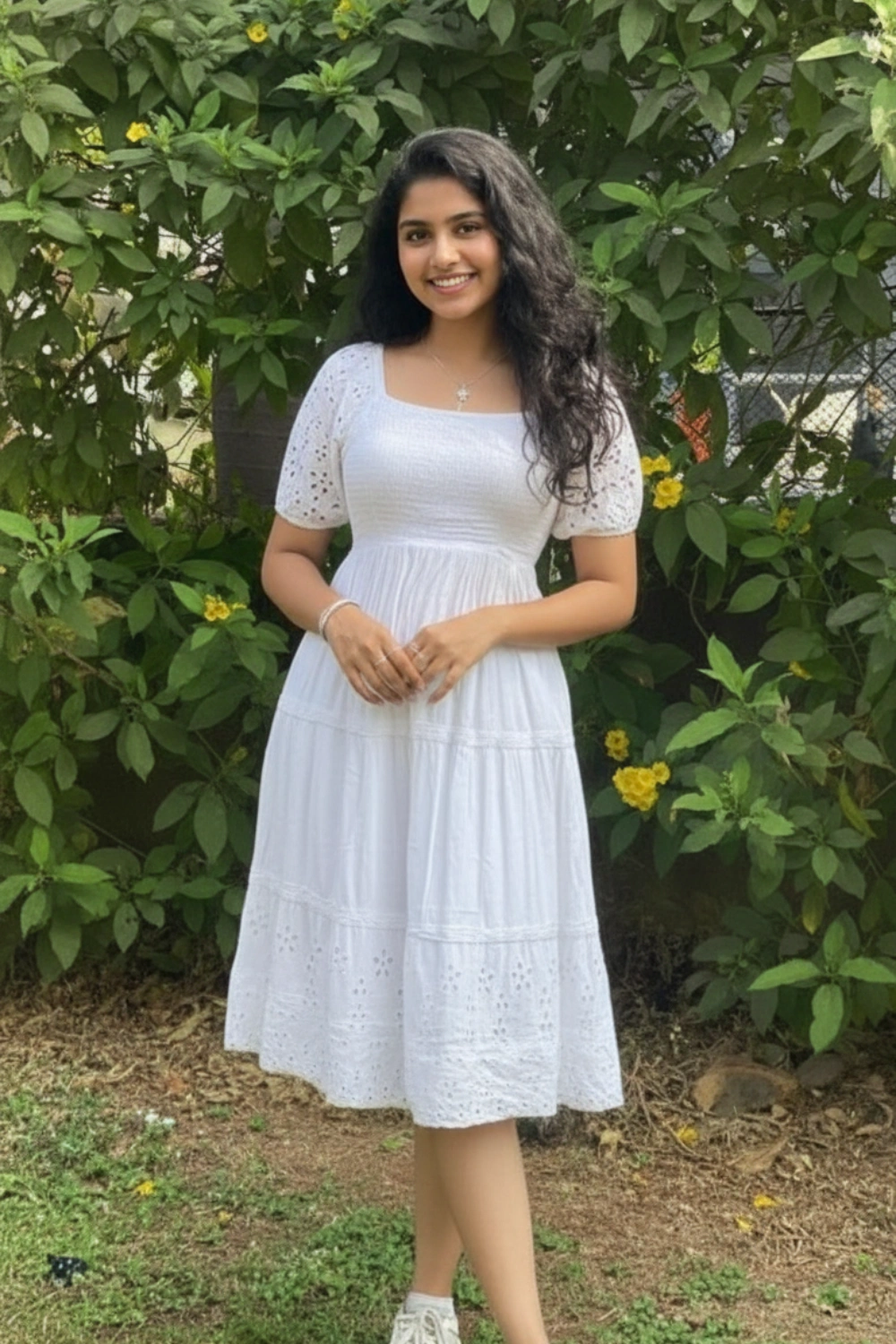 spring-outfit-white-eyelet-dress