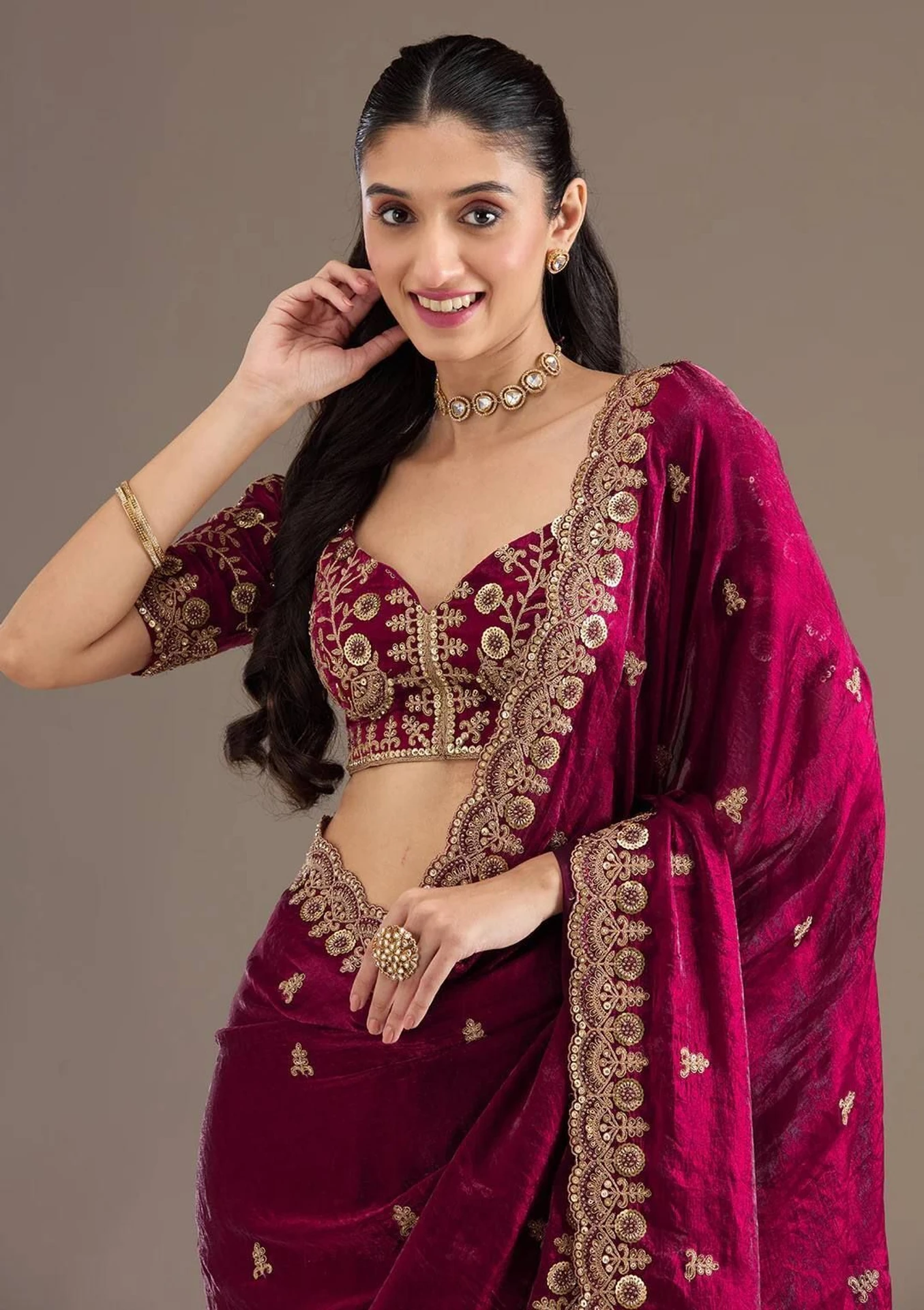 Satin Saree Outfits on Flipkart That Give You That Effortless Elegant Look