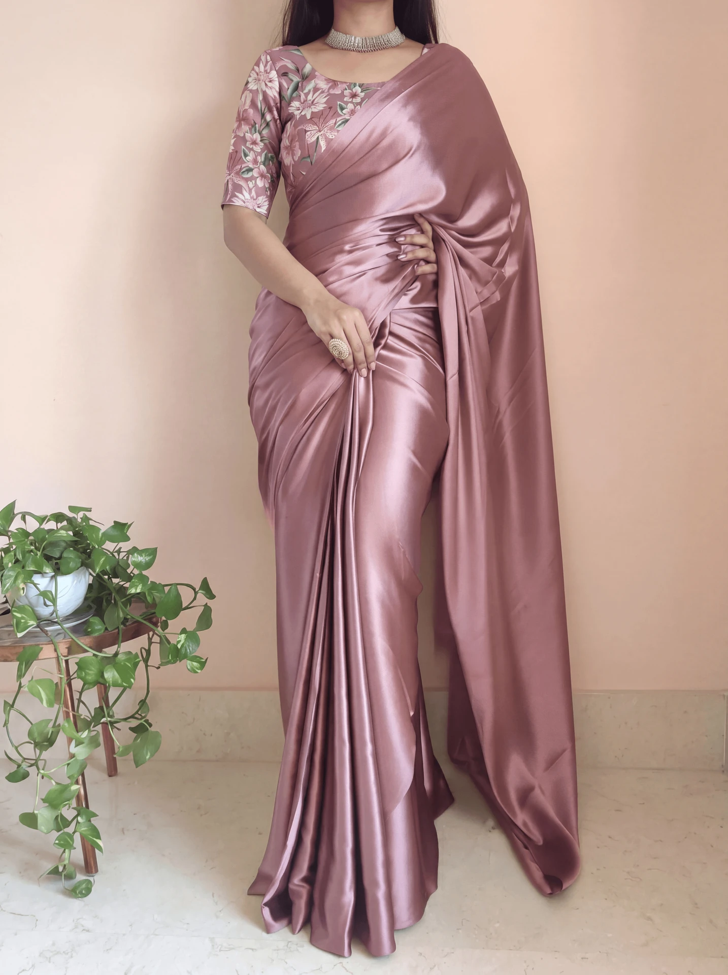 Satin Saree Outfits on Flipkart That Give You That Effortless Elegant Look
