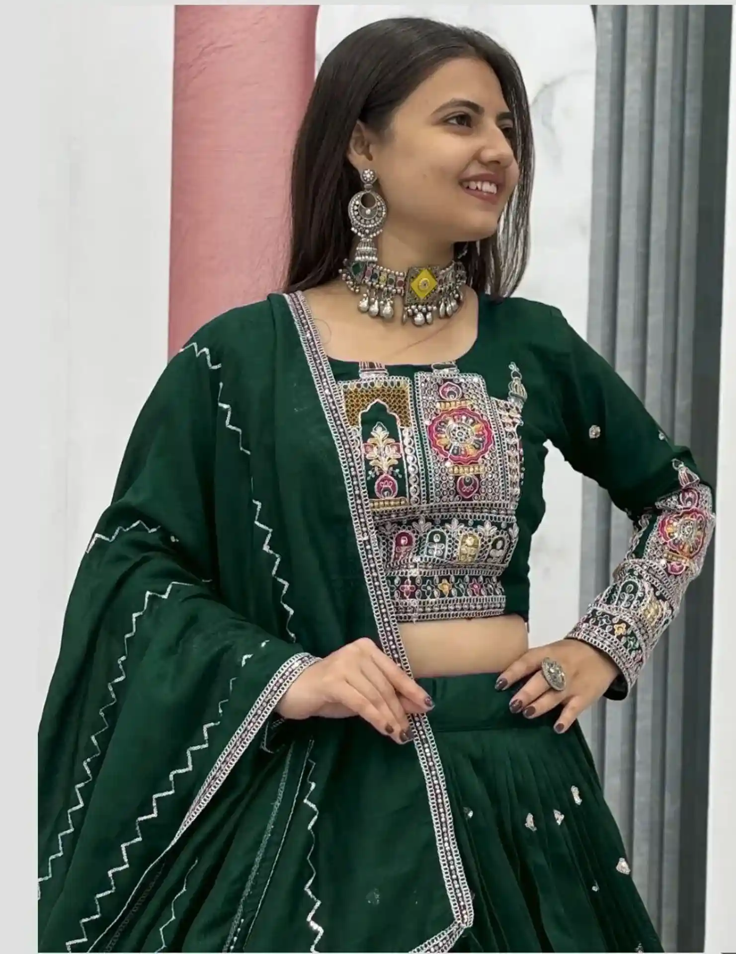 Crop Top With Lehenga Flipkart Finds That Look Way More Expensive Than They Are