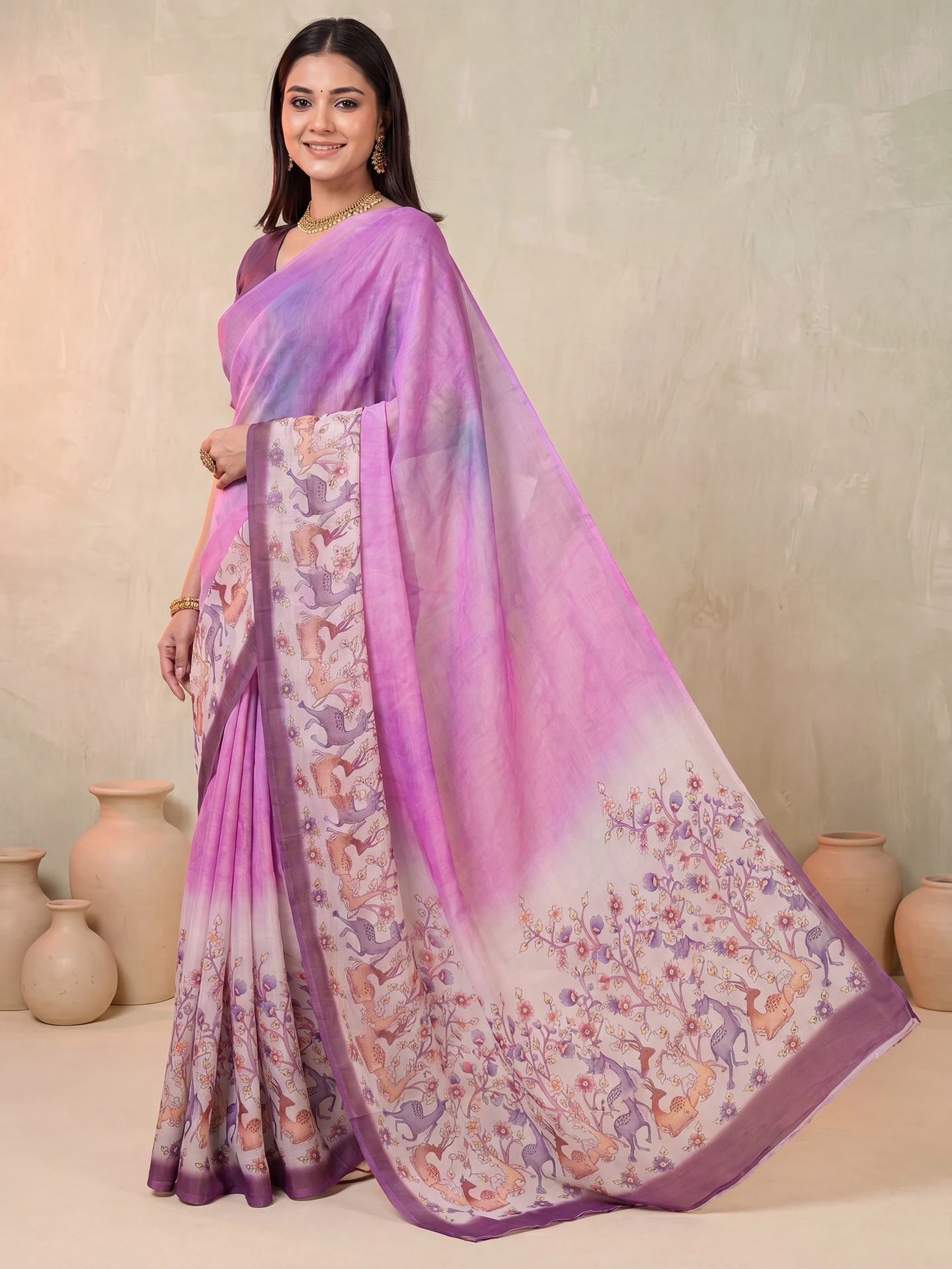 Satin Saree Outfits on Flipkart That Give You That Effortless Elegant Look