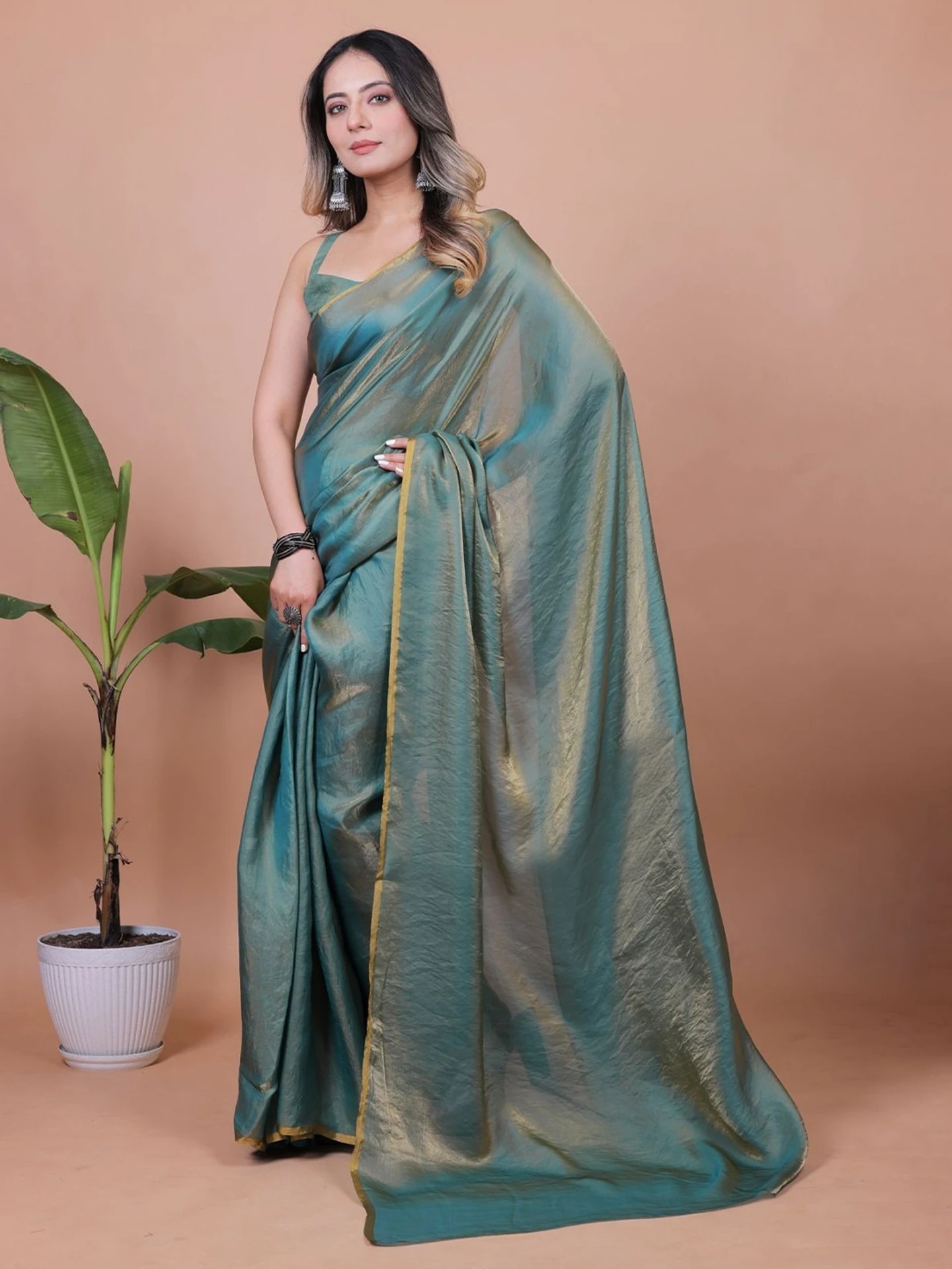 Satin Saree Outfits on Flipkart That Give You That Effortless Elegant Look