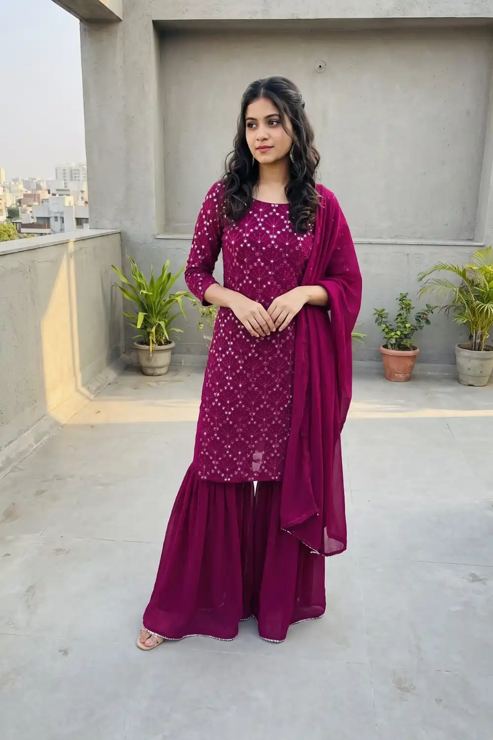 Sharara Suit Set on Flipkart That Makes Every Occasion Feel Extra Special