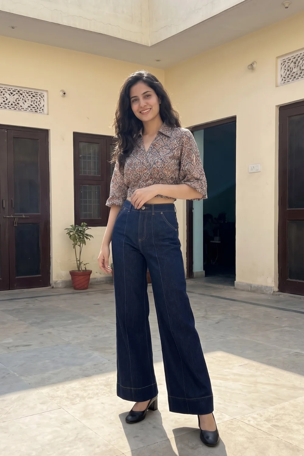 High Waist Wide Leg Denim Outfits on Amazon That Are Honestly Too Good to Skip