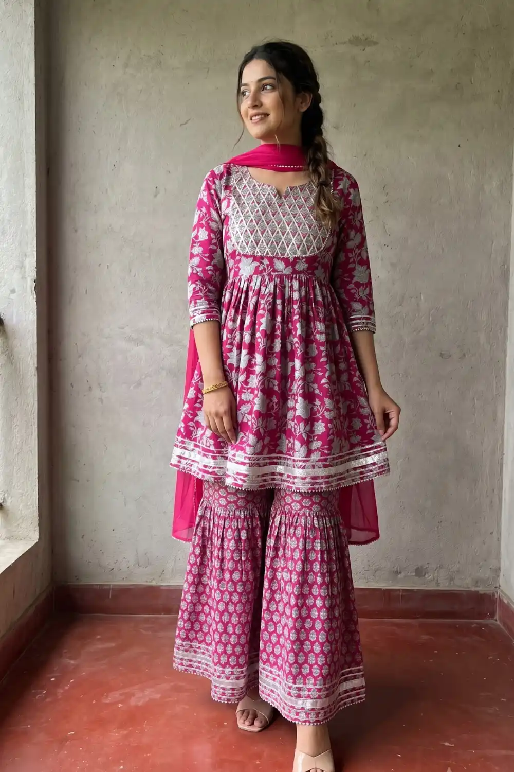 Sharara Suit Set on Flipkart That Makes Every Occasion Feel Extra Special