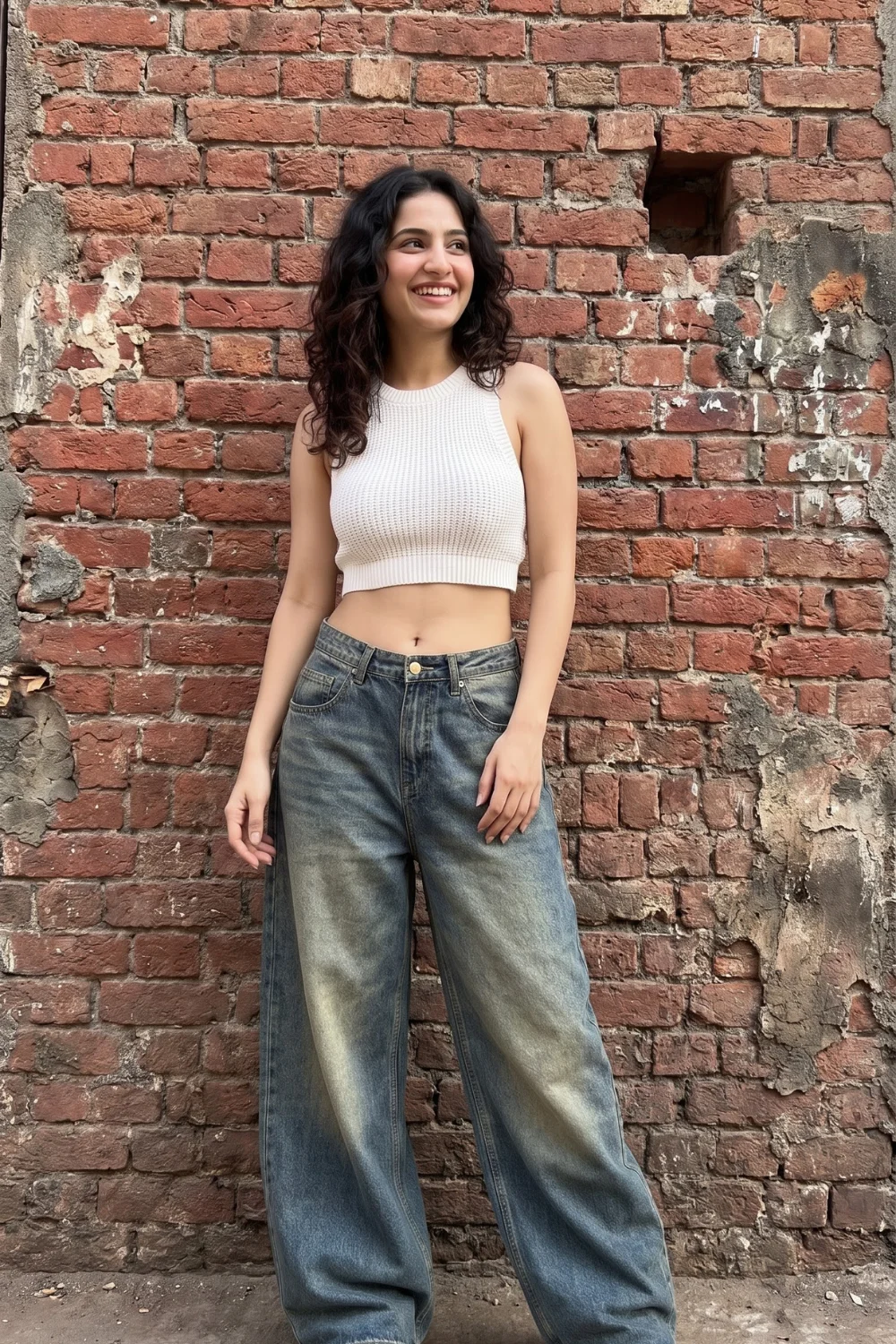 High Waist Wide Leg Denim Outfits on Amazon That Are Honestly Too Good to Skip