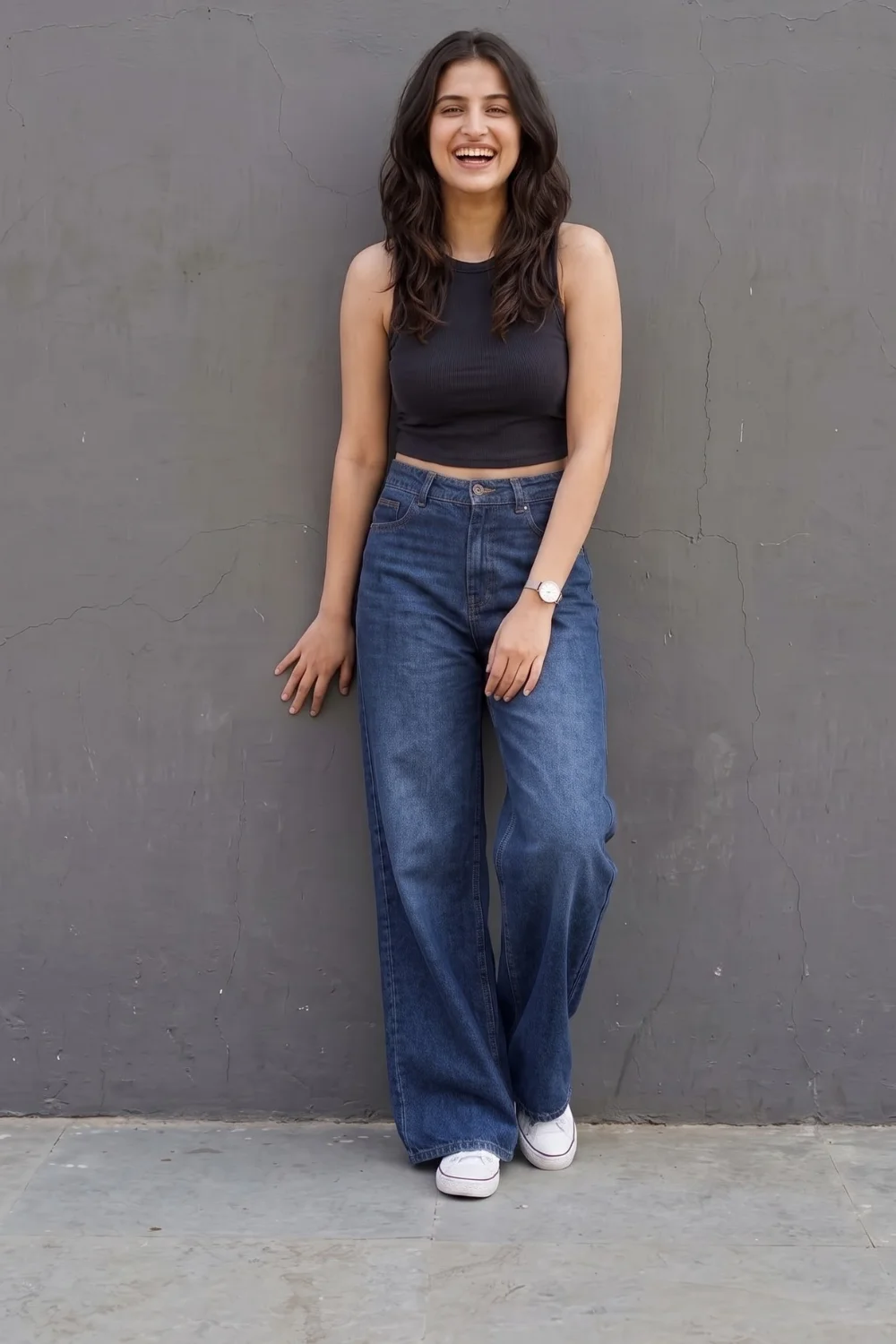 High Waist Wide Leg Denim Outfits on Amazon That Are Honestly Too Good to Skip