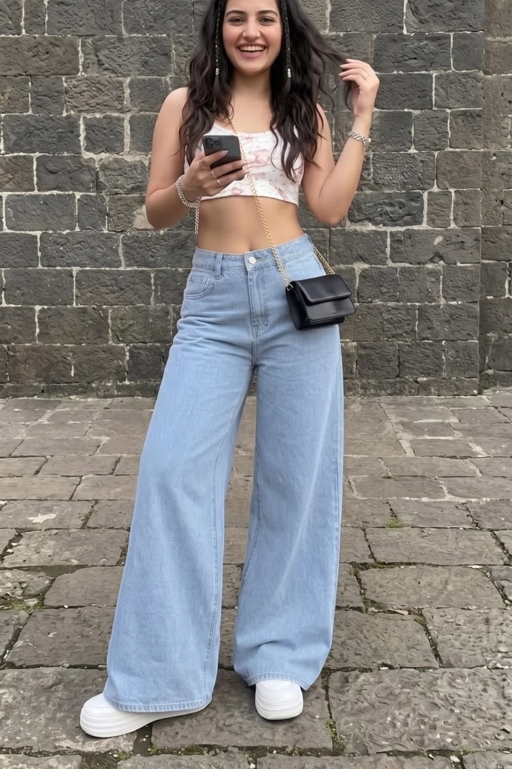 High Waist Wide Leg Denim Outfits on Amazon That Are Honestly Too Good to Skip