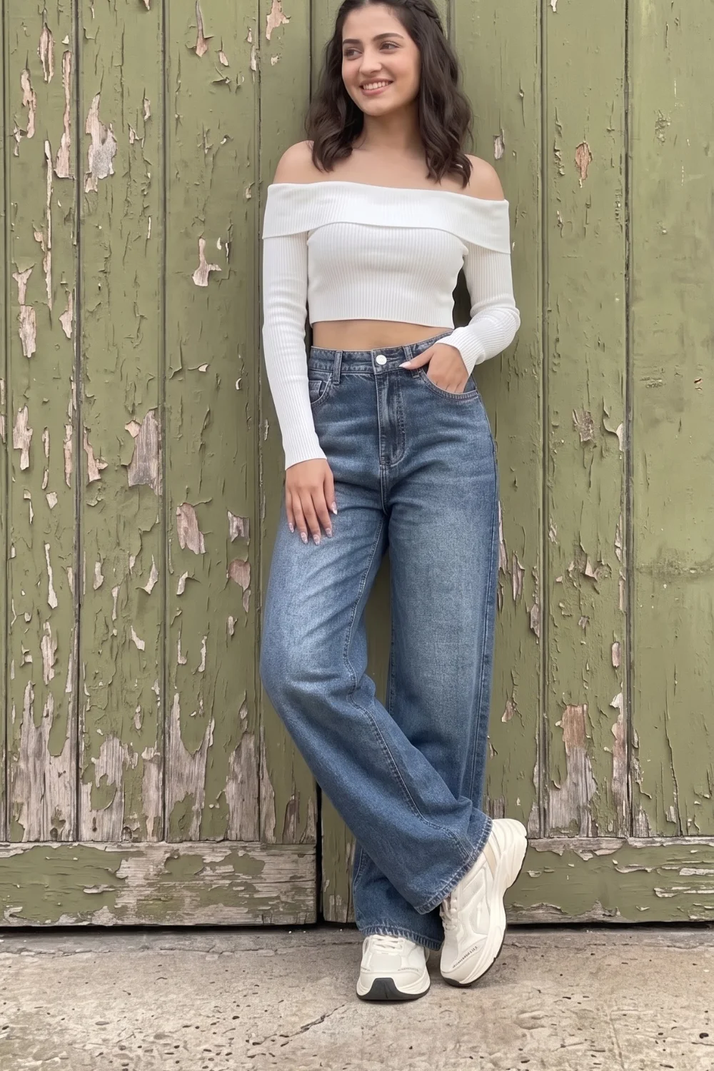 High Waist Wide Leg Denim Outfits on Amazon That Are Honestly Too Good to Skip